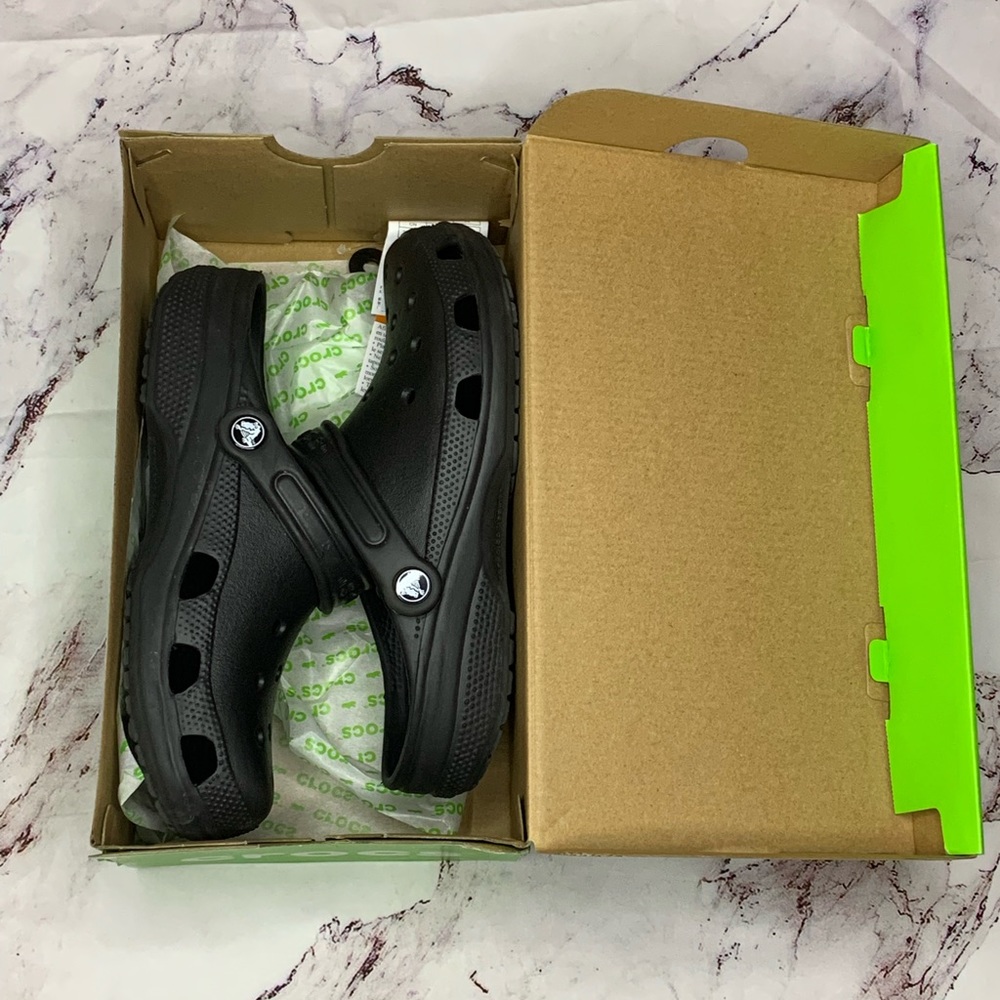 Brand new Black Crocs with tags Women 8